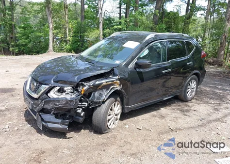 2020 Nissan Rogue Sv Fwd из США, поврежденный, VIN JN8AT2MT9LW041728